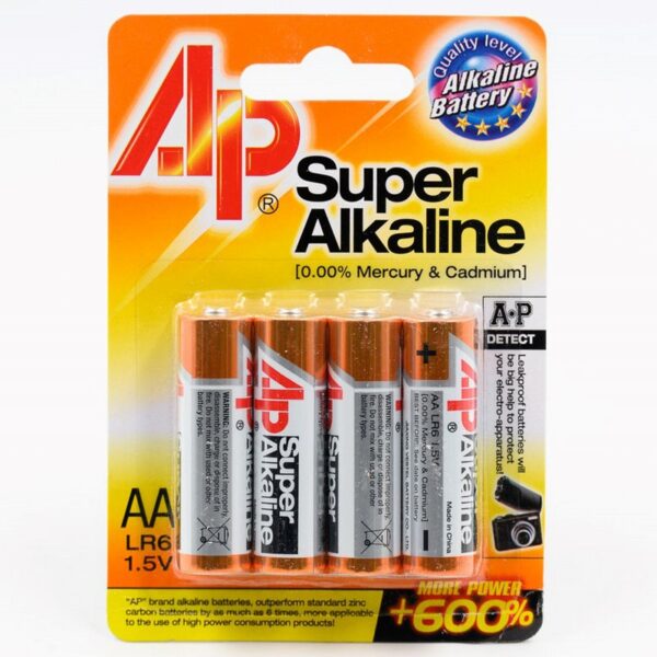 Baterije Super Alkaline AP AA LR6 1.5V
