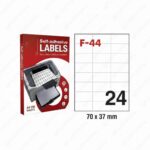 Samoljepljive Deklaracije 70mm x 37mm