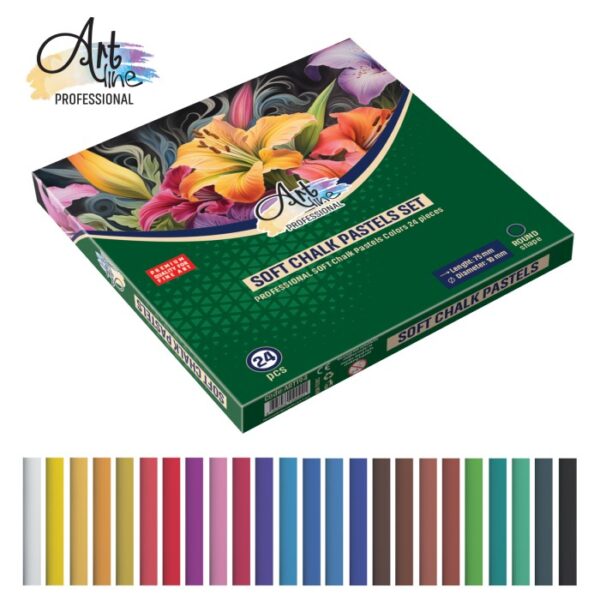 Umjetničke Meke Pastele 24 Kom Art194