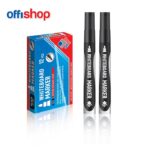 Whiteboard Marker Black Round Tip 2.0-3.5mm OF095