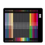 Drvene Boje Super Soft Black Wood Metal Box 24 Kom SC2493 - Image 2