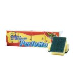 Spužva Perfetto Abrazivna Sa Gripom 4/1