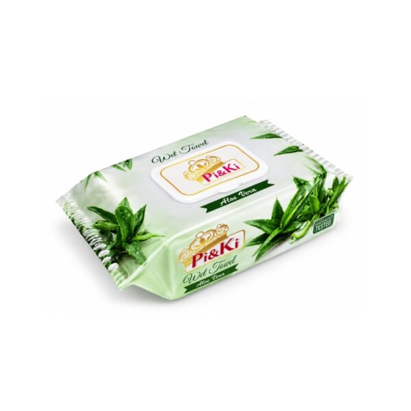 Vlažne Maramice Aloe Vera Pi&Ki 100 Kom