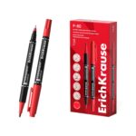 Permanent Marker Erich Krause Double P 80 Crveni 48185