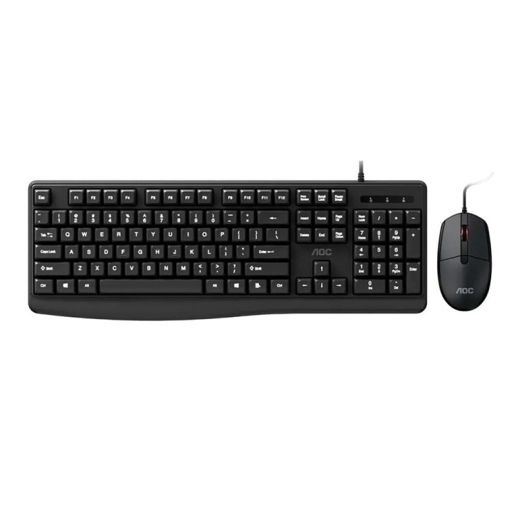 AOC KM170B-97 Set Tastatura I Miš Žičani AOC KM170B-97 Set Tastatura I Miš Žičani