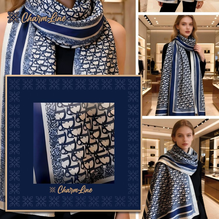 Charmline Marama Ešarpa Satin 85x180cm CL001