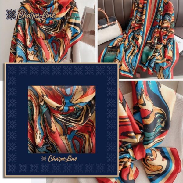 Charmline Marama Ešarpa Satin 85x180cm CL007