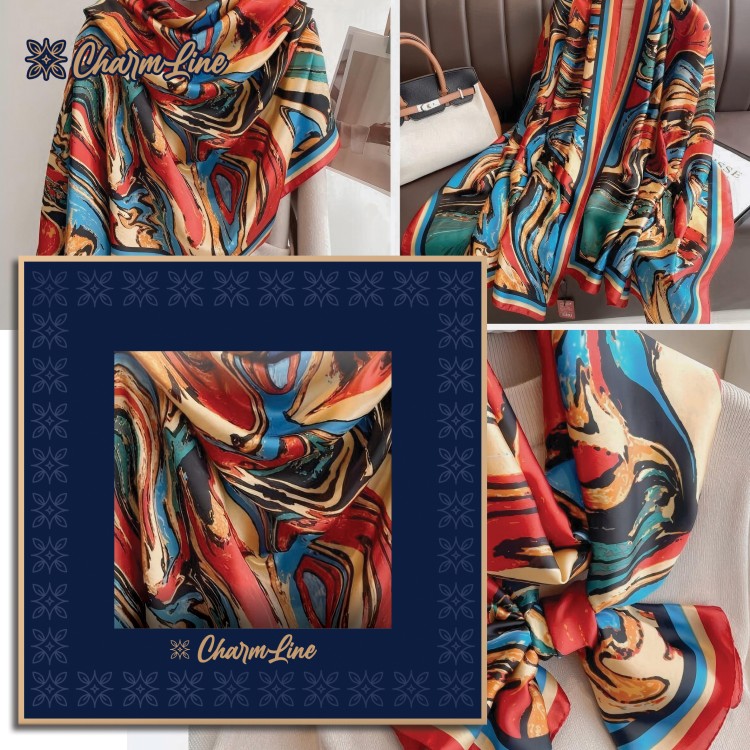 Charmline Marama Ešarpa Satin 85x180cm CL007