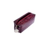 Kožni Ženski Neseser Falco Bordo Kroko Lak 7113-71 2