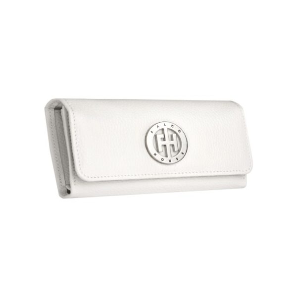Kožni Ženski Novčanik Falco Bijela Presa 1555-181 2