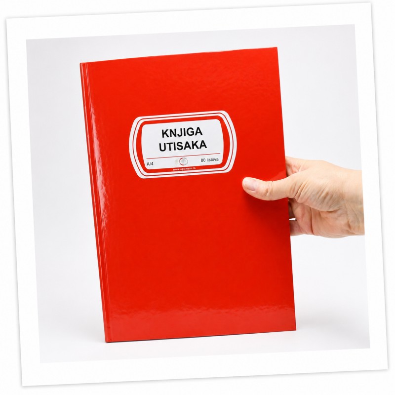 Knjiga Utisaka A4 80 Lista TP