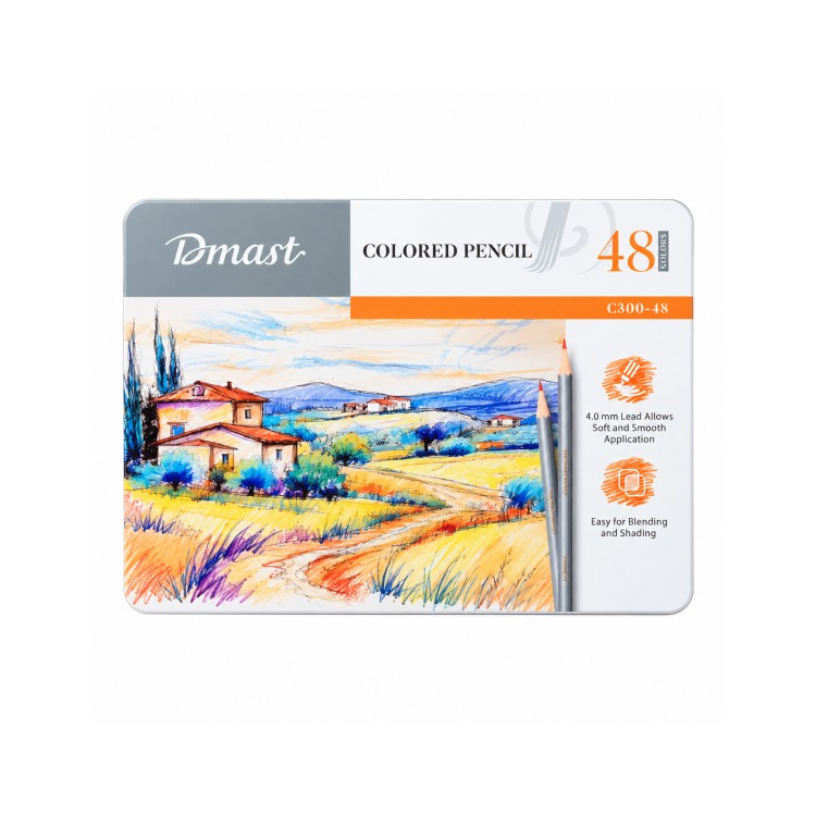 Drvene Boje Set 48 Kom Dmast Deli C300-48