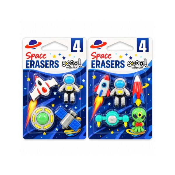 Gumice Space Set Blister Card SC3516