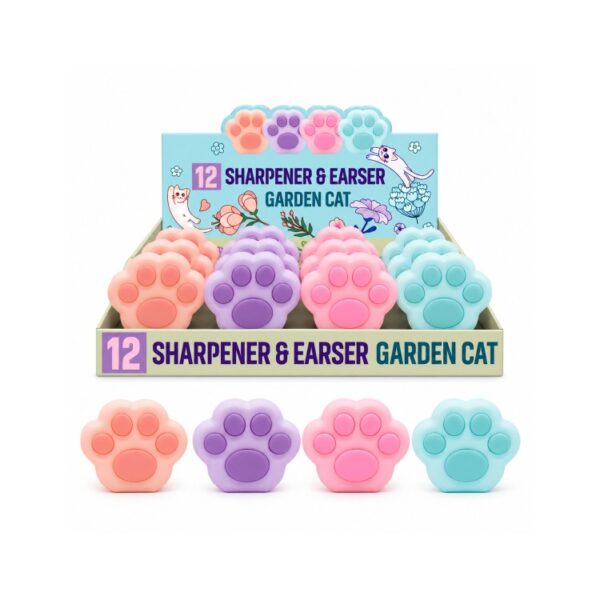 Oštrilo Gumica Dupli Garden Cat SC3512