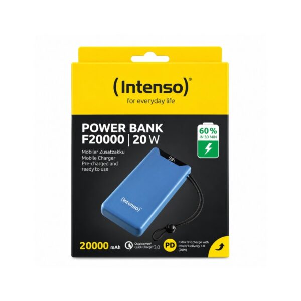 Power Bank 20000 mAh 20W Intenso F20000 Plavi